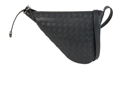 Small Virgule, &pound;1,200, Handbags, Grey, Leather, Front view